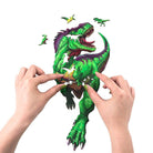 FEROCIOUS T - REX Wooden Jigsaw Puzzle - KAAYEE Puzzle