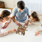 Fiery Fox Wooden Jigsaw Puzzle - KAAYEE Puzzle