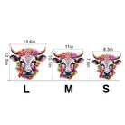 Flower and Cow Wooden Jigsaw Puzzle - KAAYEE Puzzle