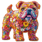 Flower Dog Wooden Jigsaw Puzzle - KAAYEE Puzzle