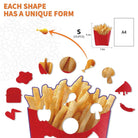 French fries Wooden Jigsaw Puzzle - KAAYEE Puzzle