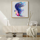 half moon betta Wooden Jigsaw Puzzle - KAAYEE Puzzle