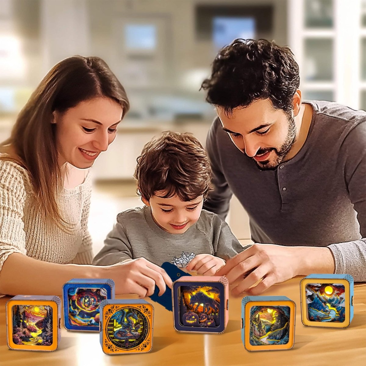 Halloween Wolf Night Light - KAAYEE Puzzle