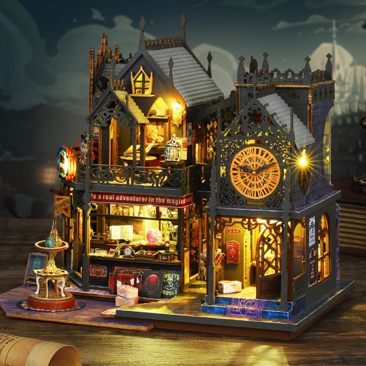 Holo Magic City DIY Miniature House - KAAYEE Puzzle