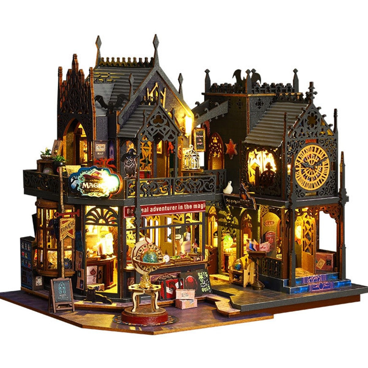 Holo Magic City DIY Miniature House - KAAYEE Puzzle