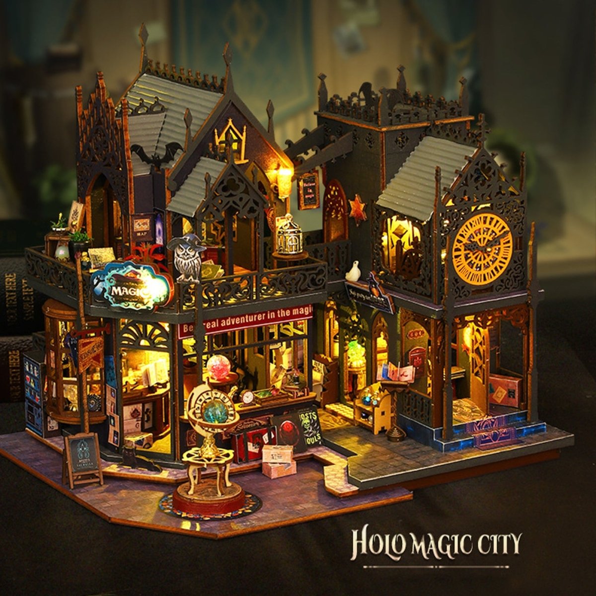 Holo Magic City DIY Miniature House - KAAYEE Puzzle