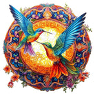 Hummingbird 2 Wooden Jigsaw Puzzle - KAAYEE Puzzle