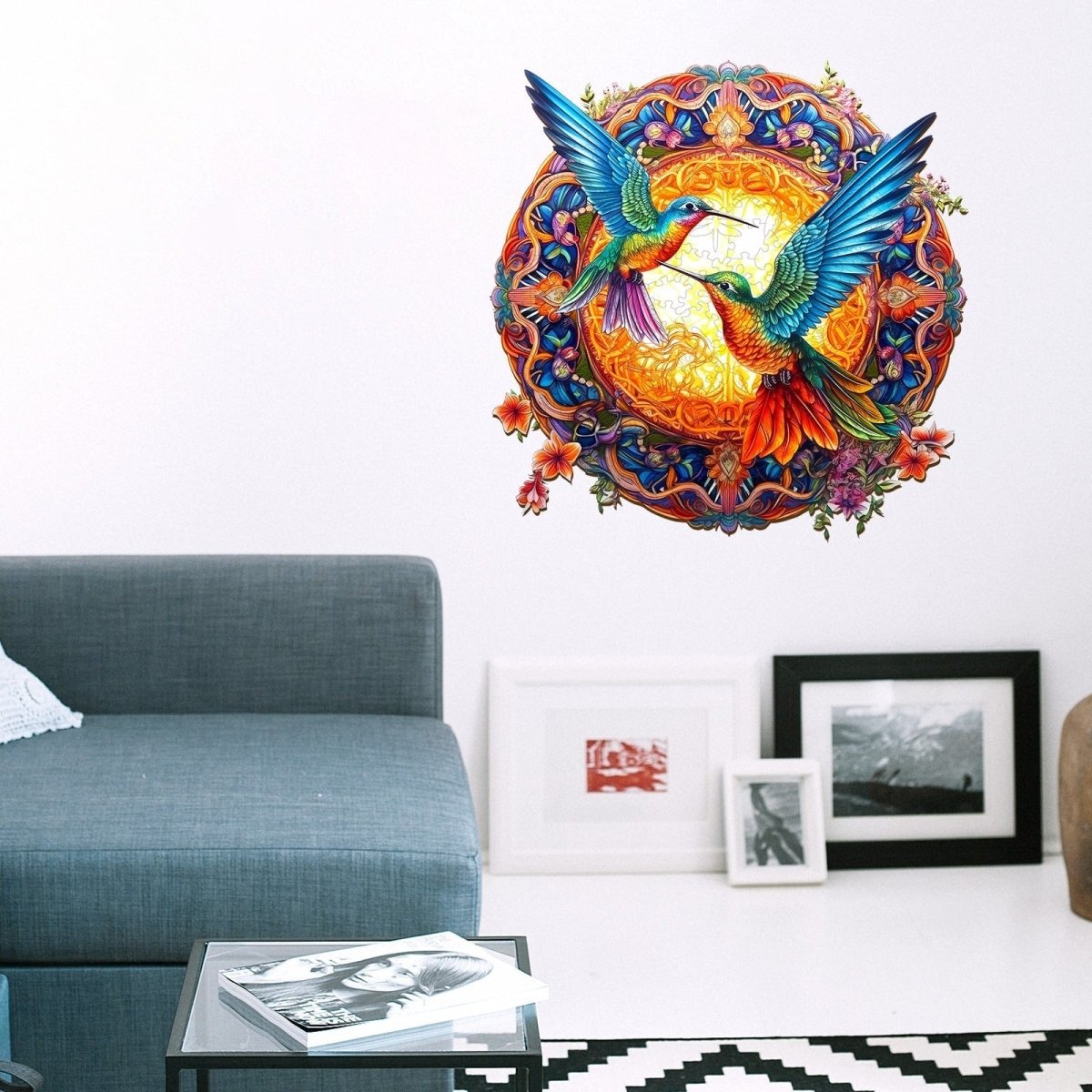 Hummingbird 2 Wooden Jigsaw Puzzle - KAAYEE Puzzle
