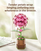Hydrangea DIY Wooden Flower - KAAYEE Puzzle