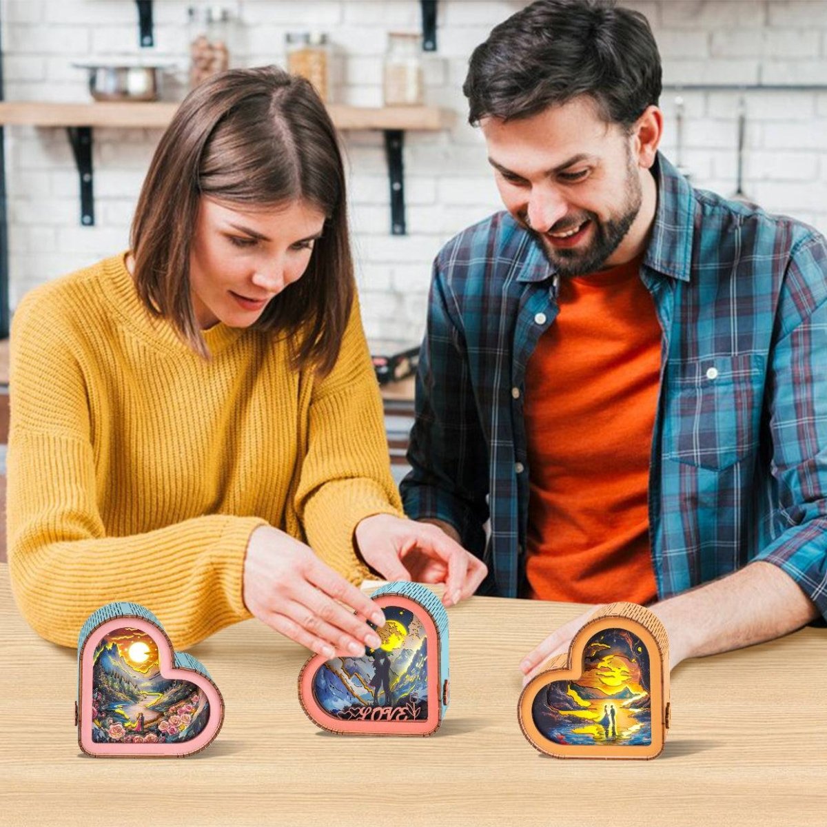 Love in The Starry Sky Night Light - KAAYEE Puzzle