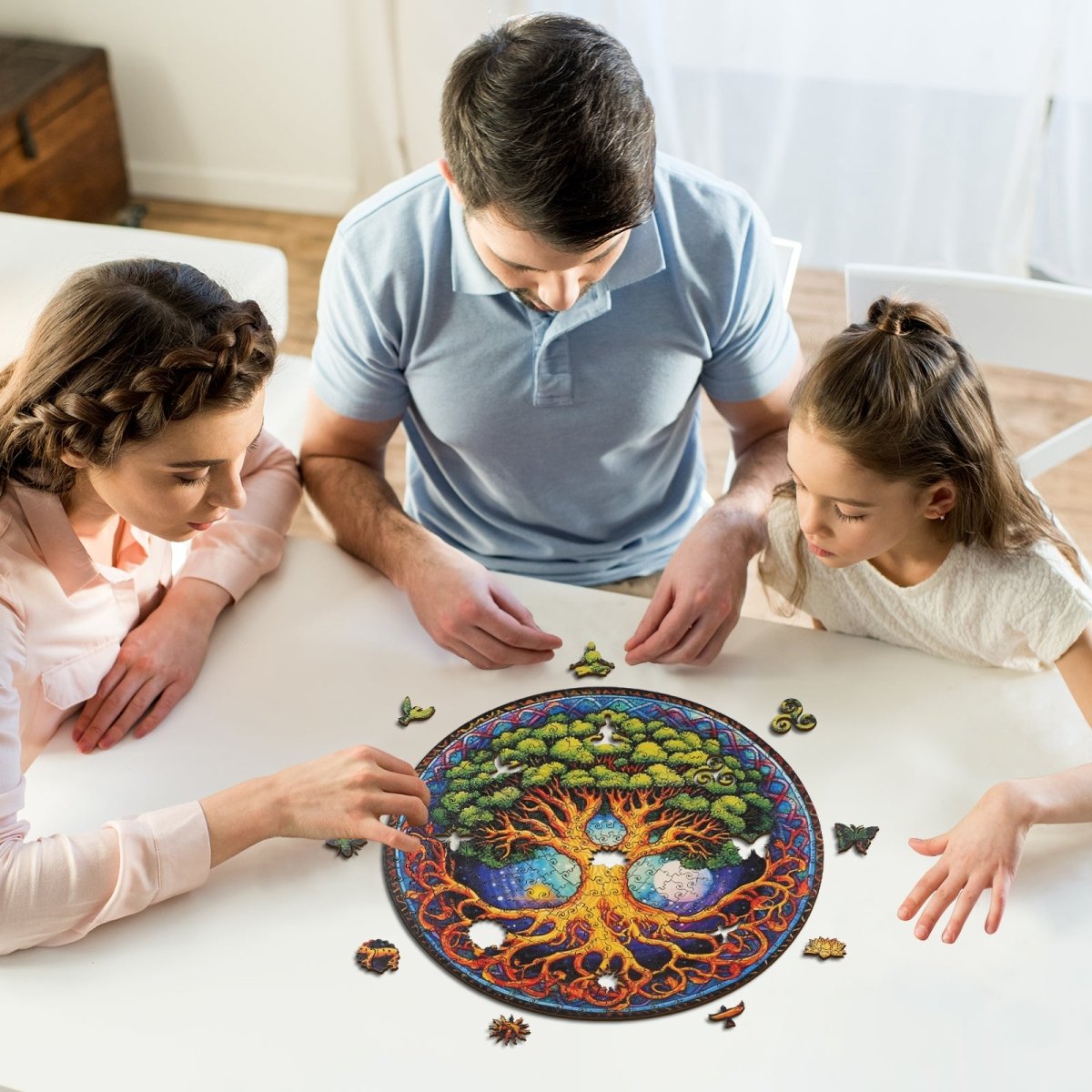 Lush Tree of Life Wooden Jigsaw Puzzle - KAAYEE Puzzle