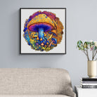 Magic Mushroom Wooden Jigsaw Puzzle - KAAYEE Puzzle
