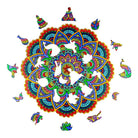 MANDALA 2 Wooden Jigsaw Puzzle - KAAYEE Puzzle