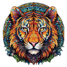 Mandala Tiger Wooden Jigsaw Puzzle - KAAYEE Puzzle
