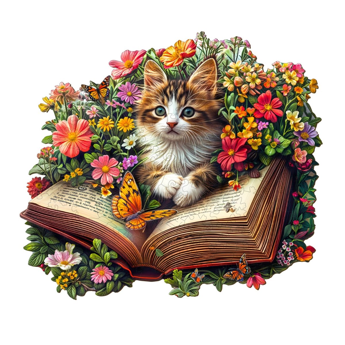 Meow Stories Wooden Jigsaw Puzzle - KAAYEE Puzzle