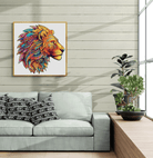 Mighty Lion Wooden Jigsaw Puzzle - KAAYEE Puzzle