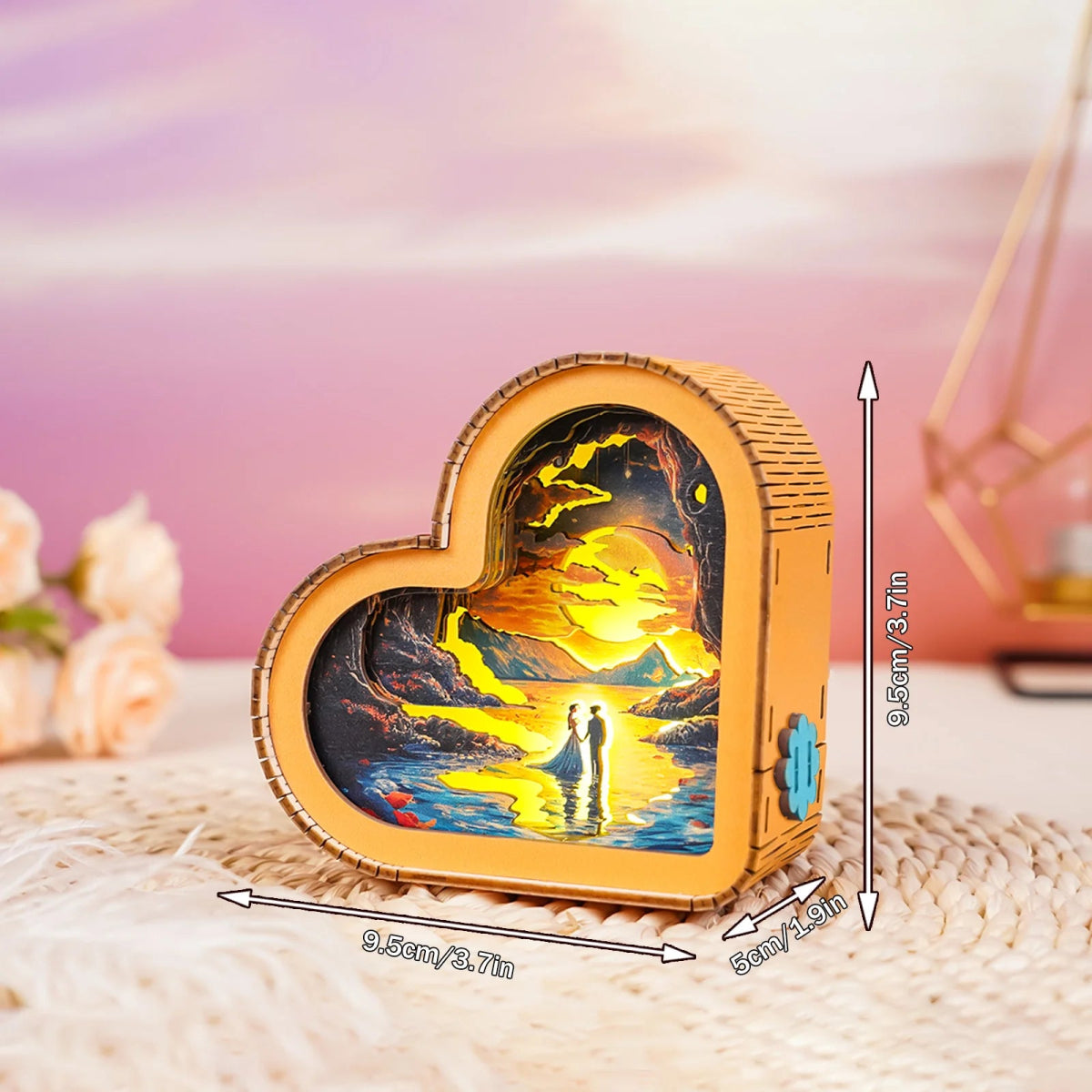 Moonlit Fate Night Light - KAAYEE Puzzle