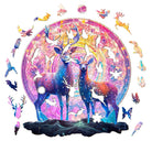 Moose Patron Saint Wooden Jigsaw Puzzle - KAAYEE Puzzle