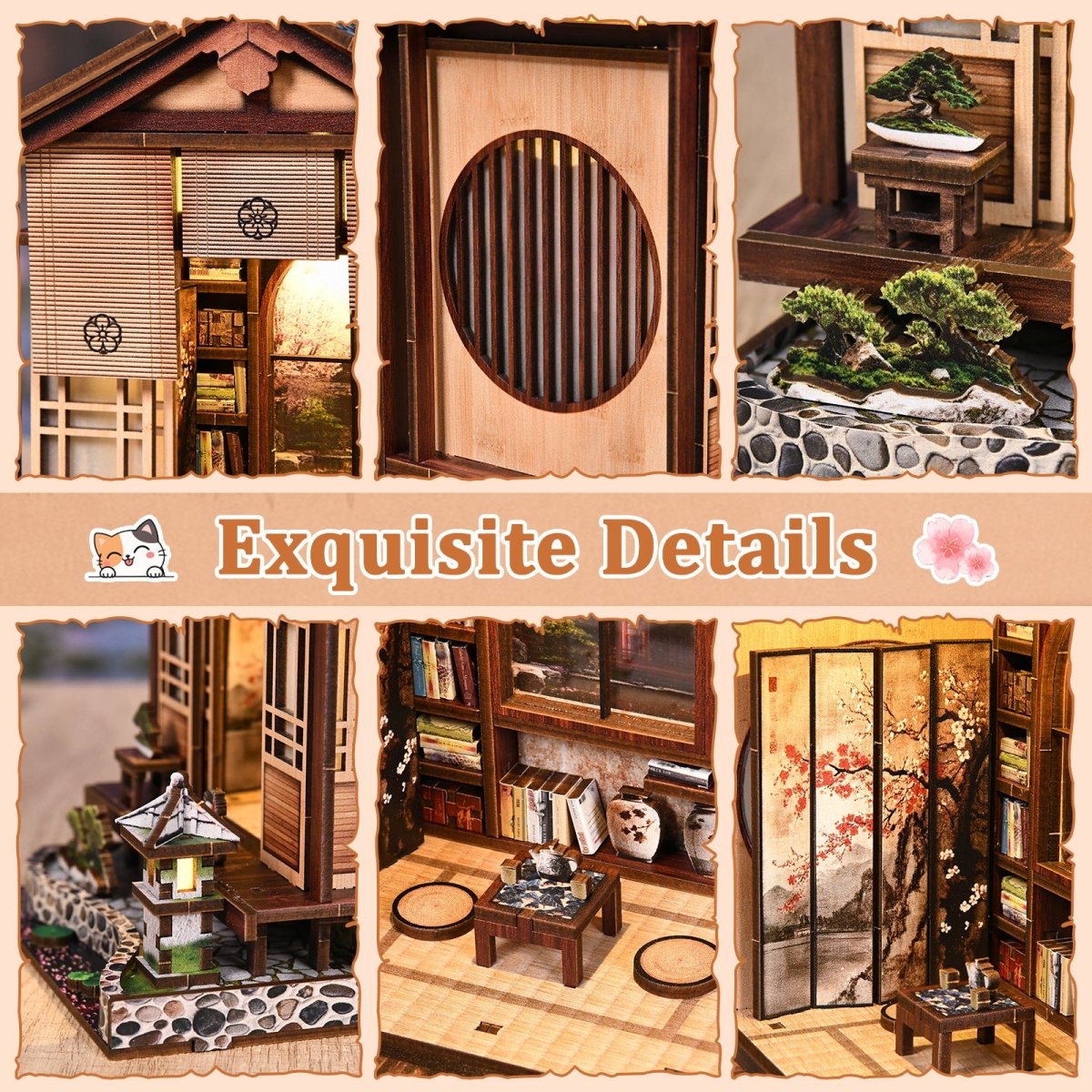 Moss - Lantern Garden DIY Miniature House - KAAYEE Puzzle