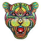 MYSTERIOUS LEOPARD Wooden Jigsaw Puzzle - KAAYEE Puzzle