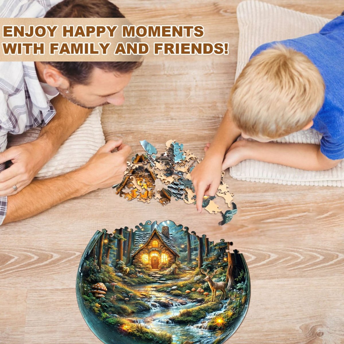 Mystic Forest Wooden Jigsaw Puzzle - KAAYEE Puzzle