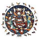 Mystic Owl Wooden Jigsaw Puzzle - KAAYEE Puzzle