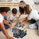 Nebula Wolf Wooden Jigsaw Puzzle - KAAYEE Puzzle