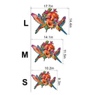 nectar feeding hummingbirds Wooden Jigsaw Puzzle - KAAYEE Puzzle
