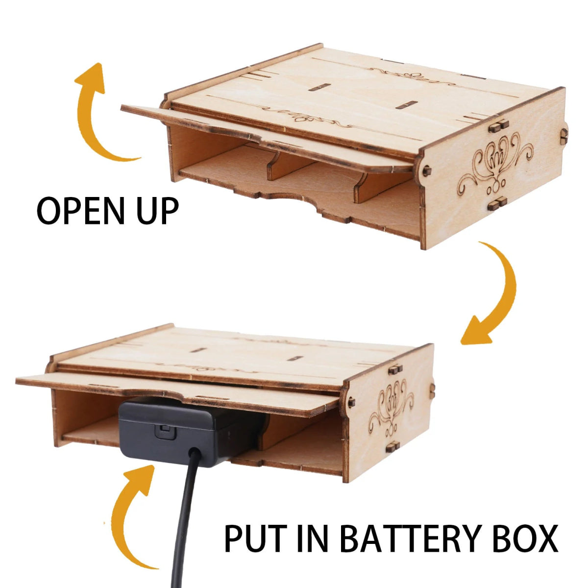 Night Light Battery Case - KAAYEE Puzzle