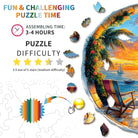 Ocean Sunset Wooden Jigsaw Puzzle - KAAYEE Puzzle