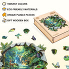 Paper World Wooden Jigsaw Puzzle - KAAYEE Puzzle
