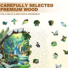 Paper World Wooden Jigsaw Puzzle - KAAYEE Puzzle