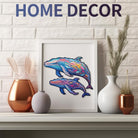 Parent child Whale Wooden Jigsaw Puzzle - KAAYEE Puzzle