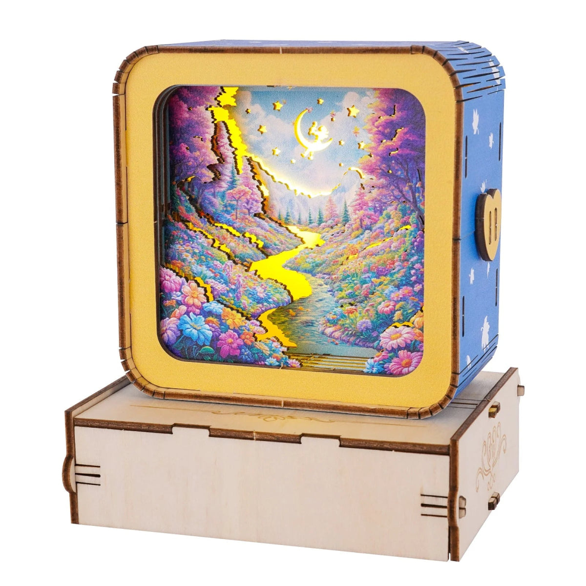 Pink Jungle Night Light - KAAYEE Puzzle