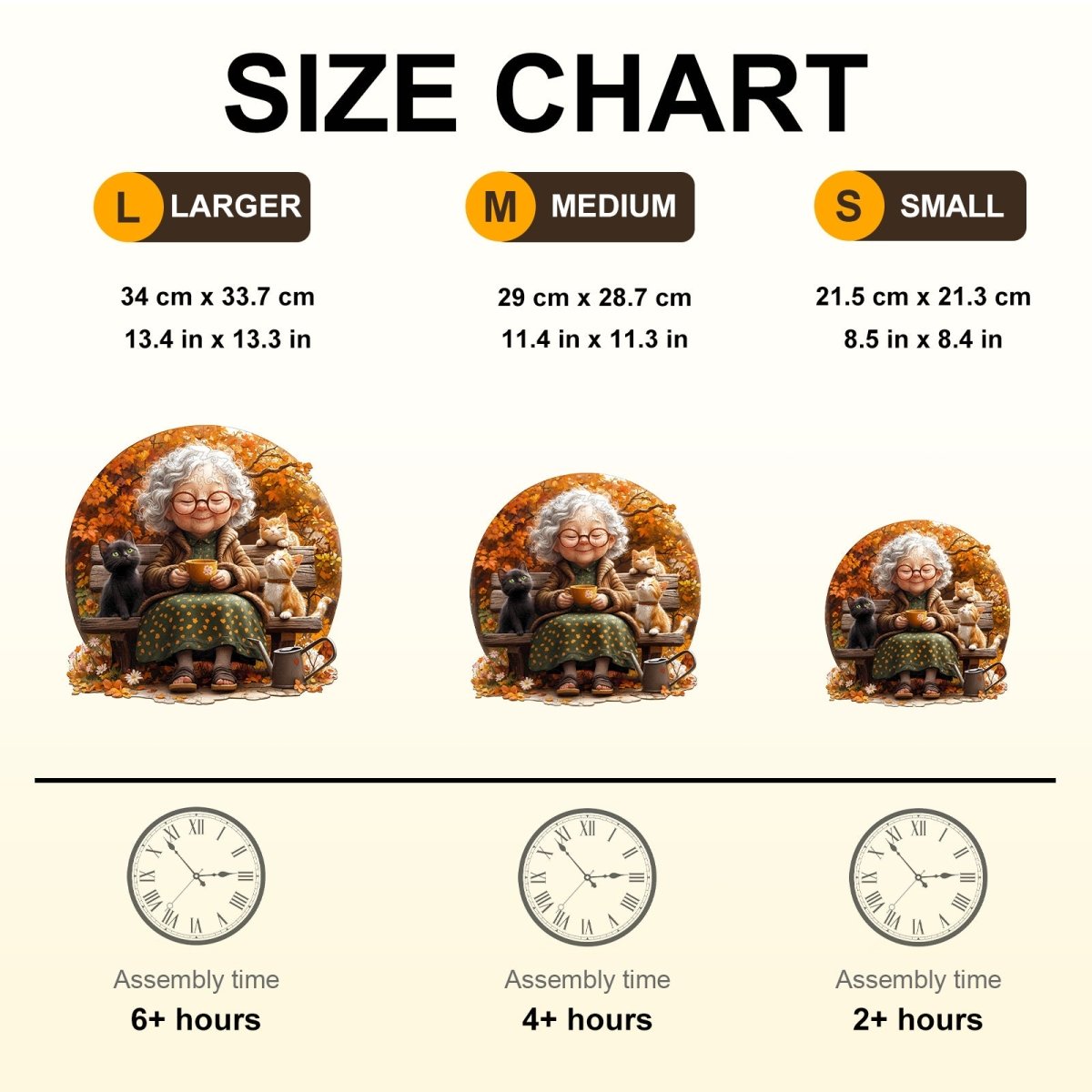 Pleasant afternoon Wooden Jigsaw Puzzle - KAAYEE Puzzle