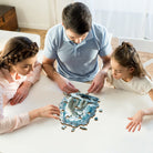 Polar bear mother and cub Wooden Jigsaw Puzzle - KAAYEE Puzzle