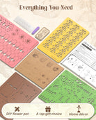 Potted Cherry Blossom DIY Wooden Kit - KAAYEE Puzzle
