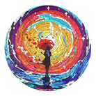 PSYCHEDELIC GIRL Wooden Jigsaw Puzzle - KAAYEE Puzzle