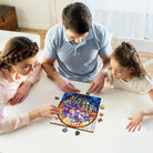 Purple Glass Iris Wooden Jigsaw Puzzle - KAAYEE Puzzle