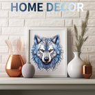 Resolute Snow Wolf Wooden Jigsaw Puzzle - KAAYEE Puzzle