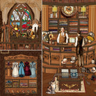 Royal Tailoring Shop Book Nook Kit - KAAYEE Puzzle