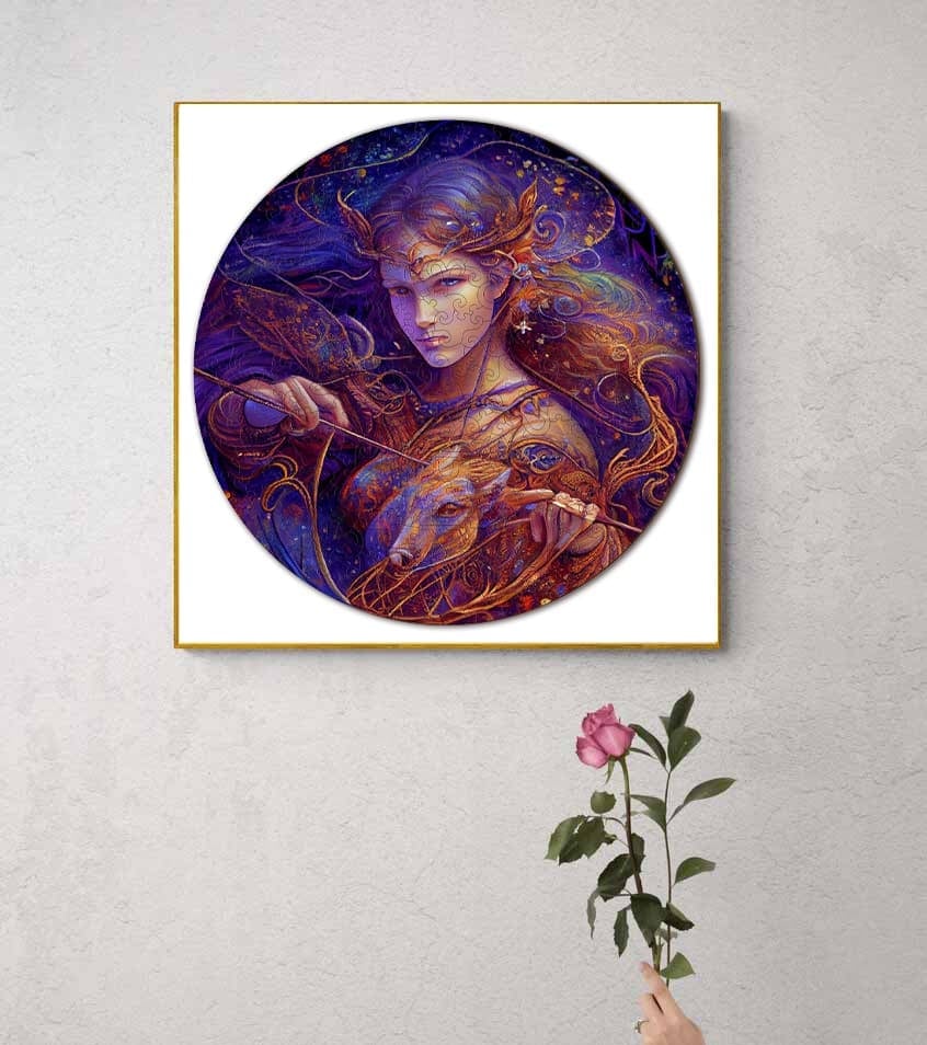 Sagittarius Wooden Jigsaw Puzzle - KAAYEE Puzzle
