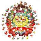 SANTA CLAUS Wooden Jigsaw Puzzle - KAAYEE Puzzle