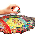SANTA CLAUS Wooden Jigsaw Puzzle - KAAYEE Puzzle