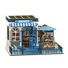 Santorini Sun Coffee DIY Miniature House - KAAYEE Puzzle