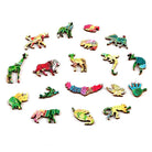 SHINY ELEPHANT Wooden Jigsaw Puzzle - KAAYEE Puzzle