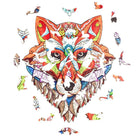 SLY FOX Wooden Jigsaw Puzzle - KAAYEE Puzzle