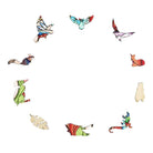 SLY FOX Wooden Jigsaw Puzzle - KAAYEE Puzzle