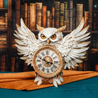 Snowy Owl Wooden Clock Kit - KAAYEE Puzzle