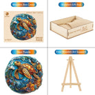 Steady Sea Turtle Wooden Jigsaw Puzzle - KAAYEE Puzzle